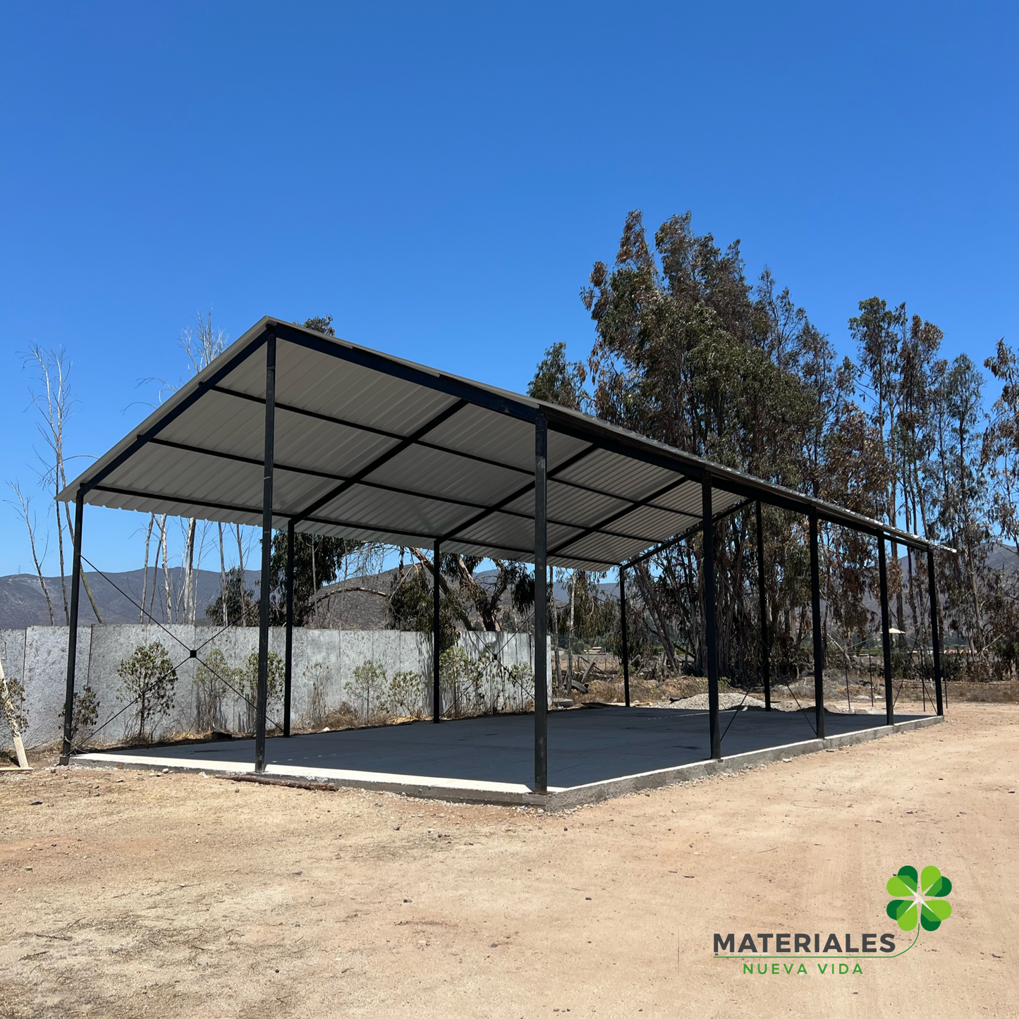 Galpón Prefabricado INCLUYE TECHO 10x20 mts (200 m²)