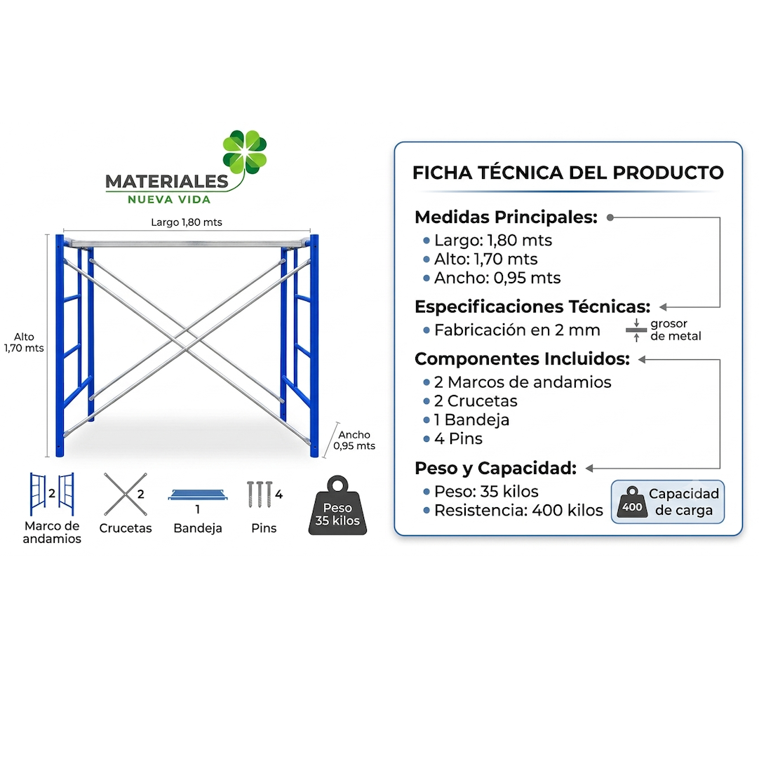 Andamios y Accesorios