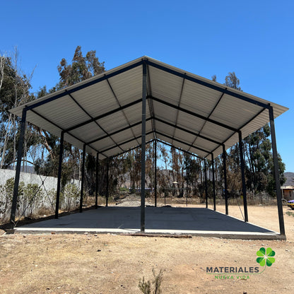 Galpón Prefabricado INCLUYE TECHO 10x20 mts  (200 m²)
