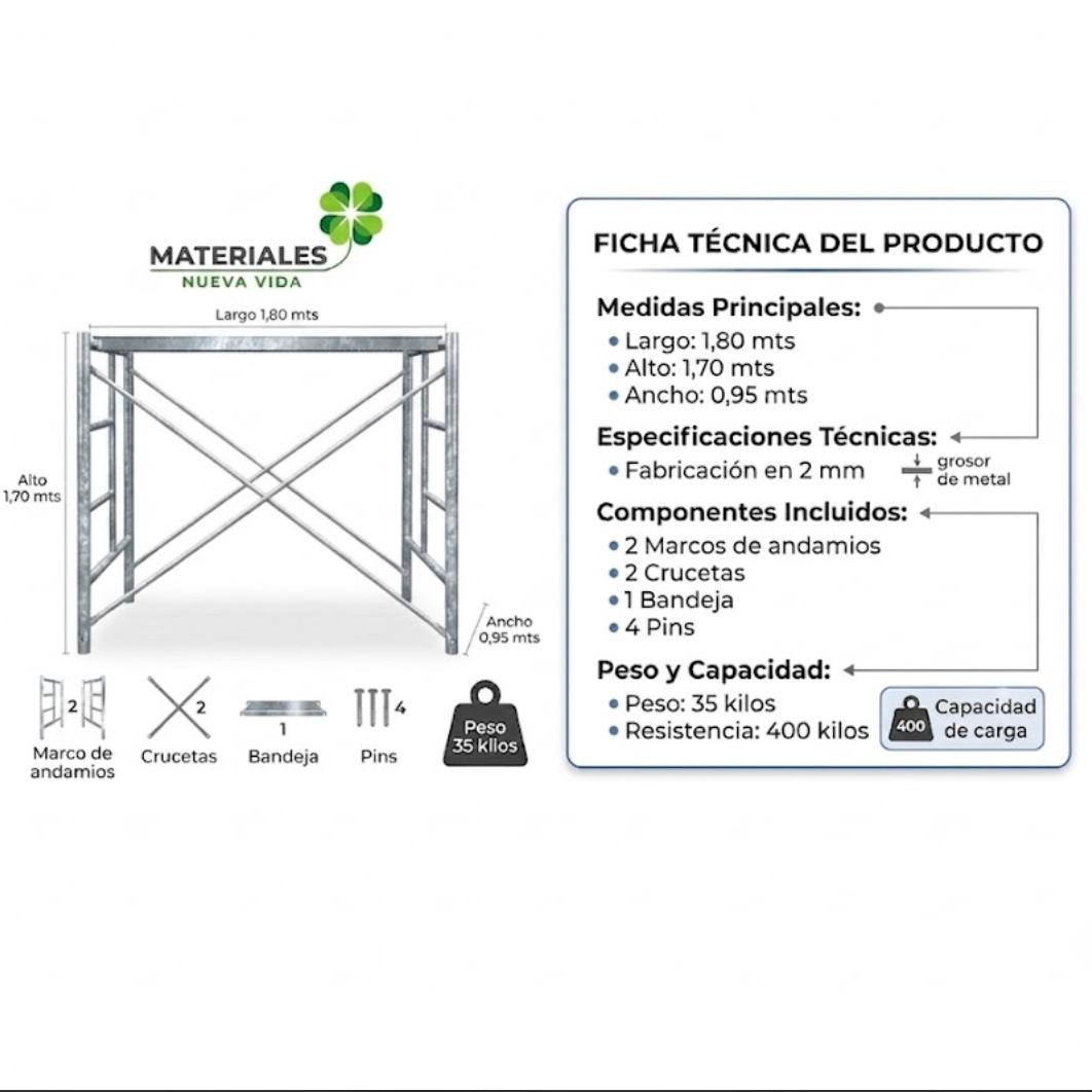 Andamio Galvanizado