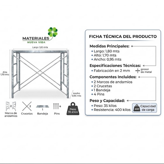Andamio Galvanizado