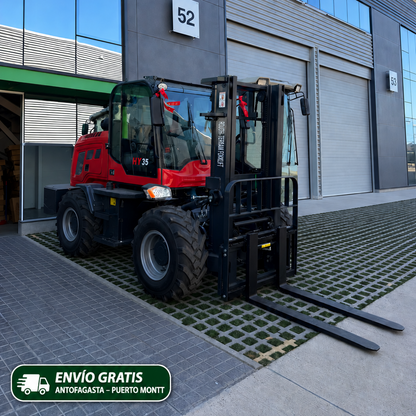 Grua Horquilla HUAYA 4X4 | 3.5 Tons | 3.0 MTS