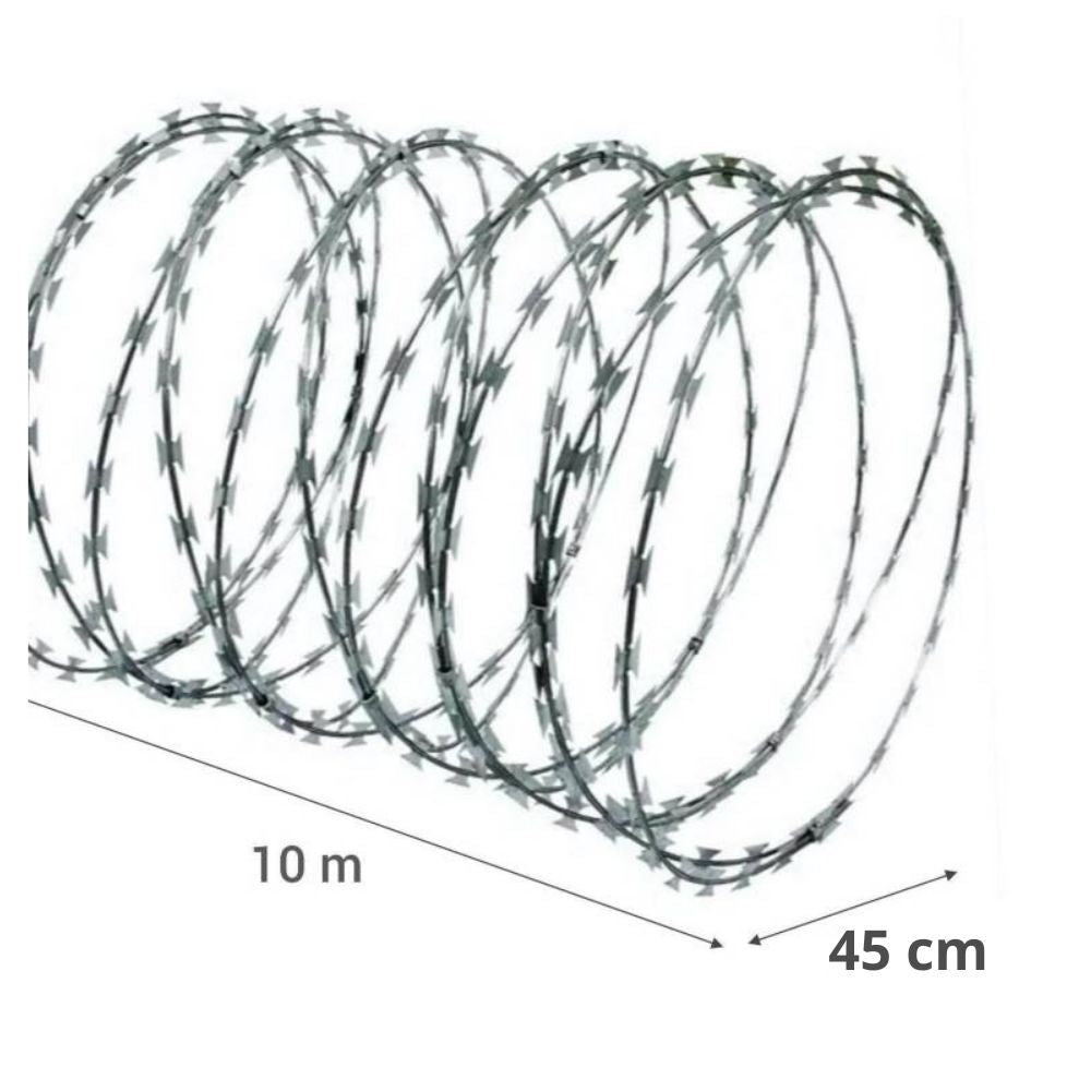 Concertina 10 mts (45x45x3mm)