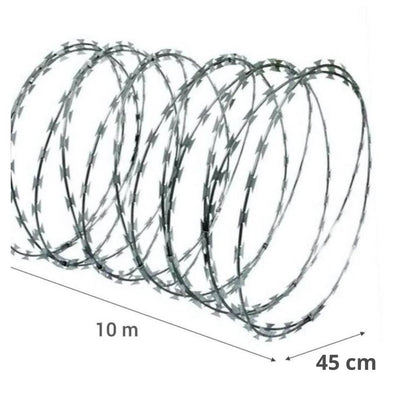 Concertina 10 mts (45x45x3mm)