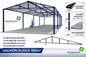 Galpon Prefabricado 8 x 20 Incluye techumbre (160 mts²)